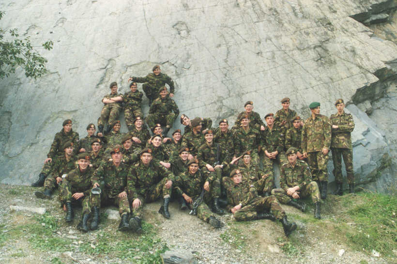 First Platoon - Winterberg 1994