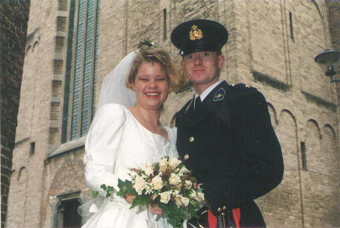 Bruiloft Marc en Elza-Baukje van der Burgh - 1997