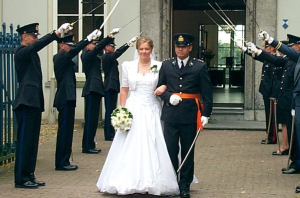 Bruiloft Edwin en Netty Doelitzsch - 25-08-2000