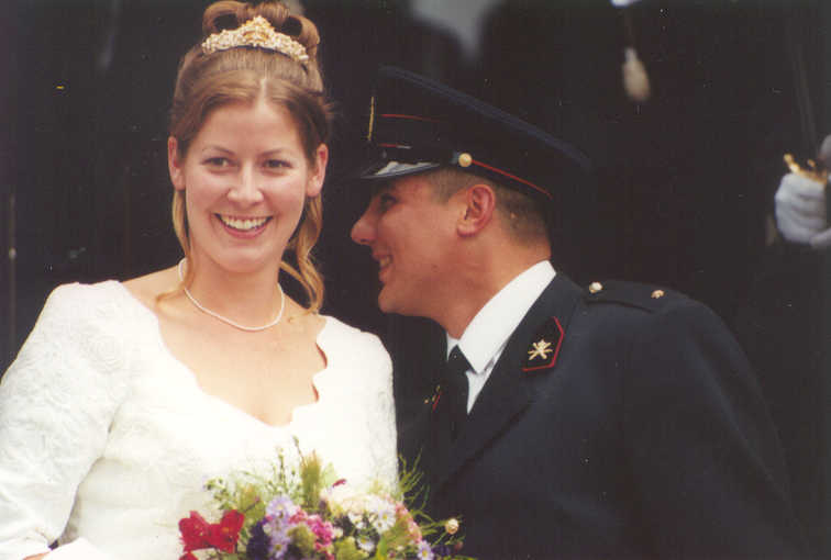 Bruiloft Michael en Sharon Sern� - 20-06-2000
