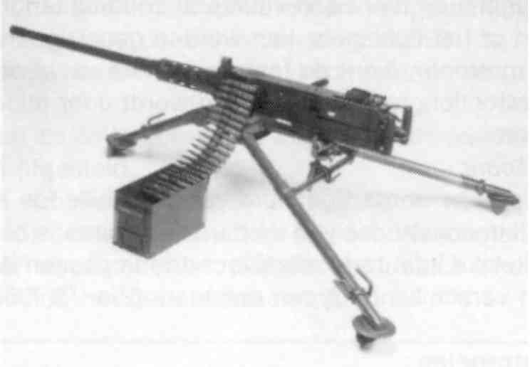 Mitrailleur Browning .50 inch M2 HB