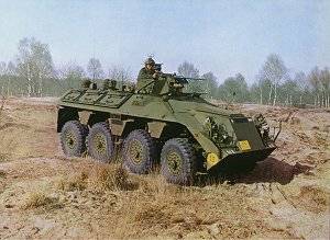 DAF YP-408 met .50 Mitrailleur